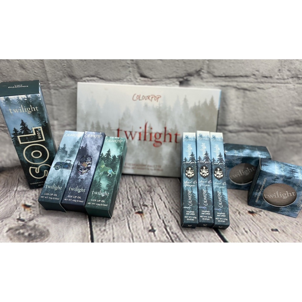 Colourpop x Twilight Full Makeup Collection - 10 PEICE‎ SET - NEW *IN HAND*